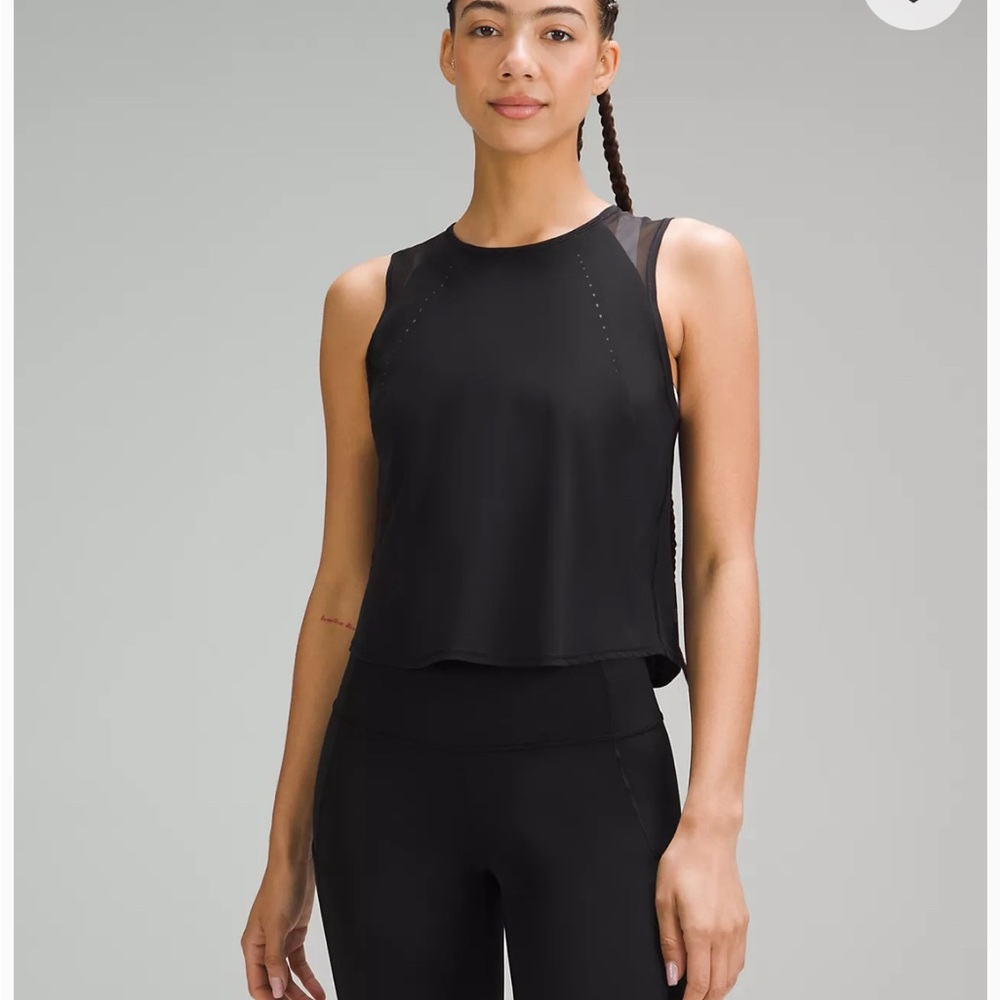 Lululemon Sculpt Cropped Tank Top